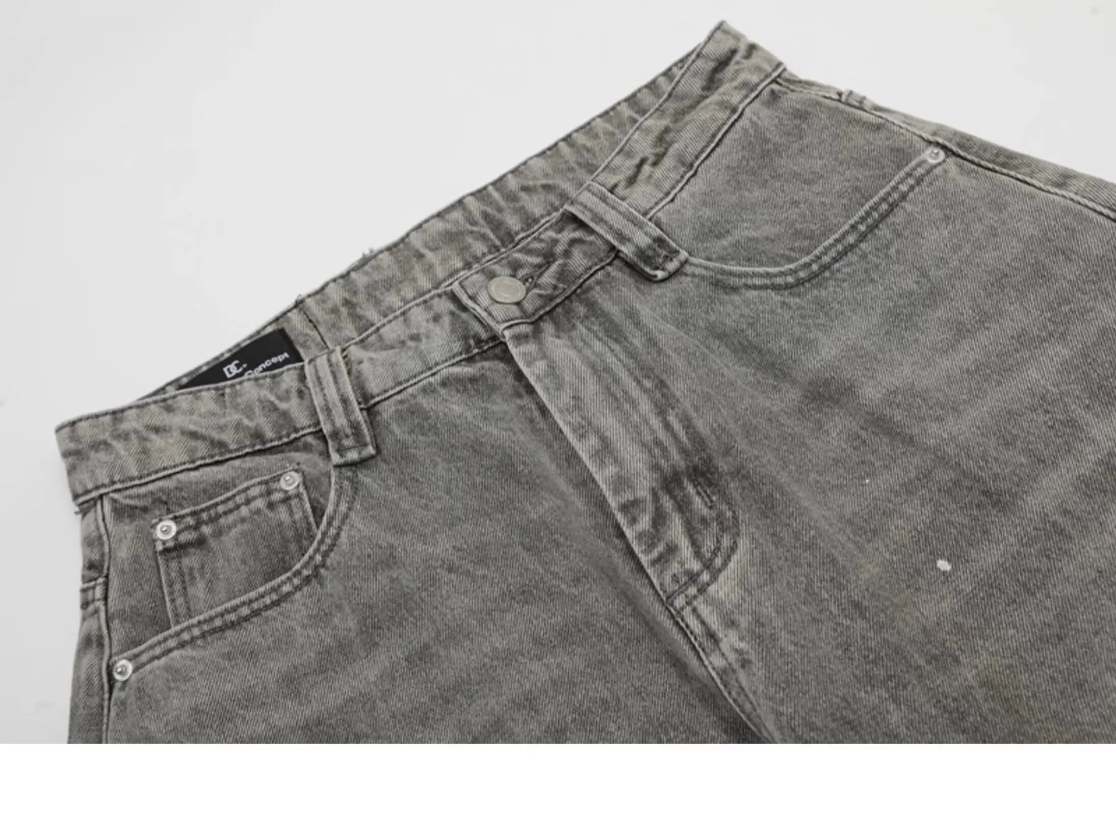 Rove Splattered Denim V4 Super Baggy